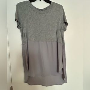 Gray Mossimo Blouse